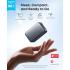 Anker Nano Power Bank, 10,000mAh Portable Charger with 2.3 ft InstaCord Retractable Cable, 45W Max Compact Battery Pack, Smart Display, for iPhone 16 Series, iPad, Galaxy, Pixel, and More - Black